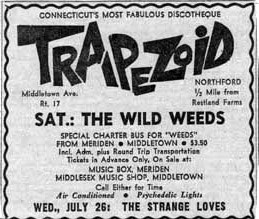 Appearing at The Trapezoid 1967