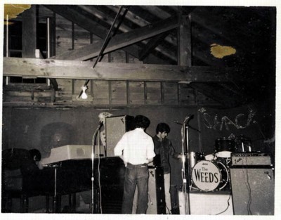 Settin up at The Shack, 1968